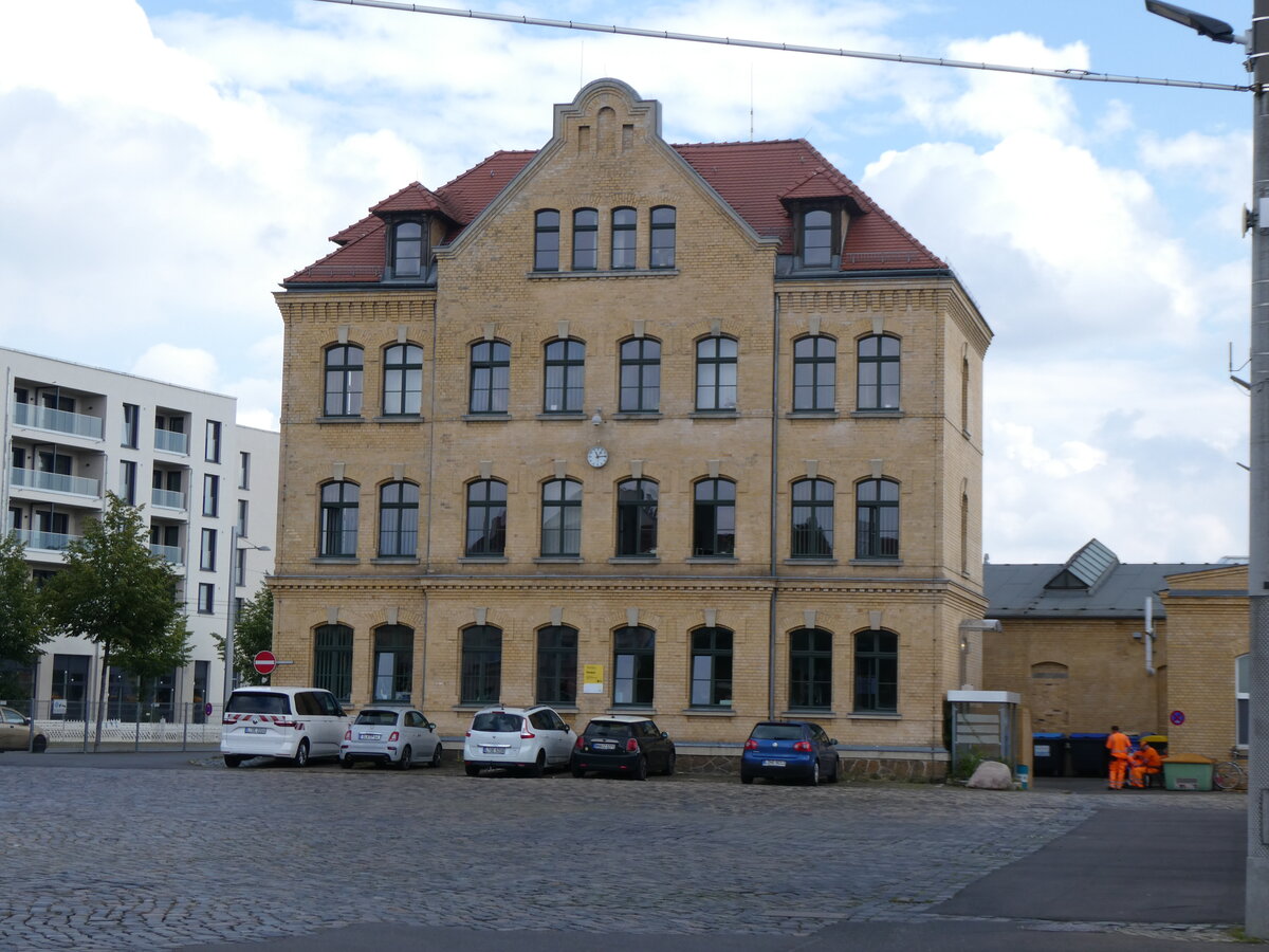 (264'690) - LVB-Verwaltungsgeb�ude am 11. Juli 2024 in Leipzig, Lindenau