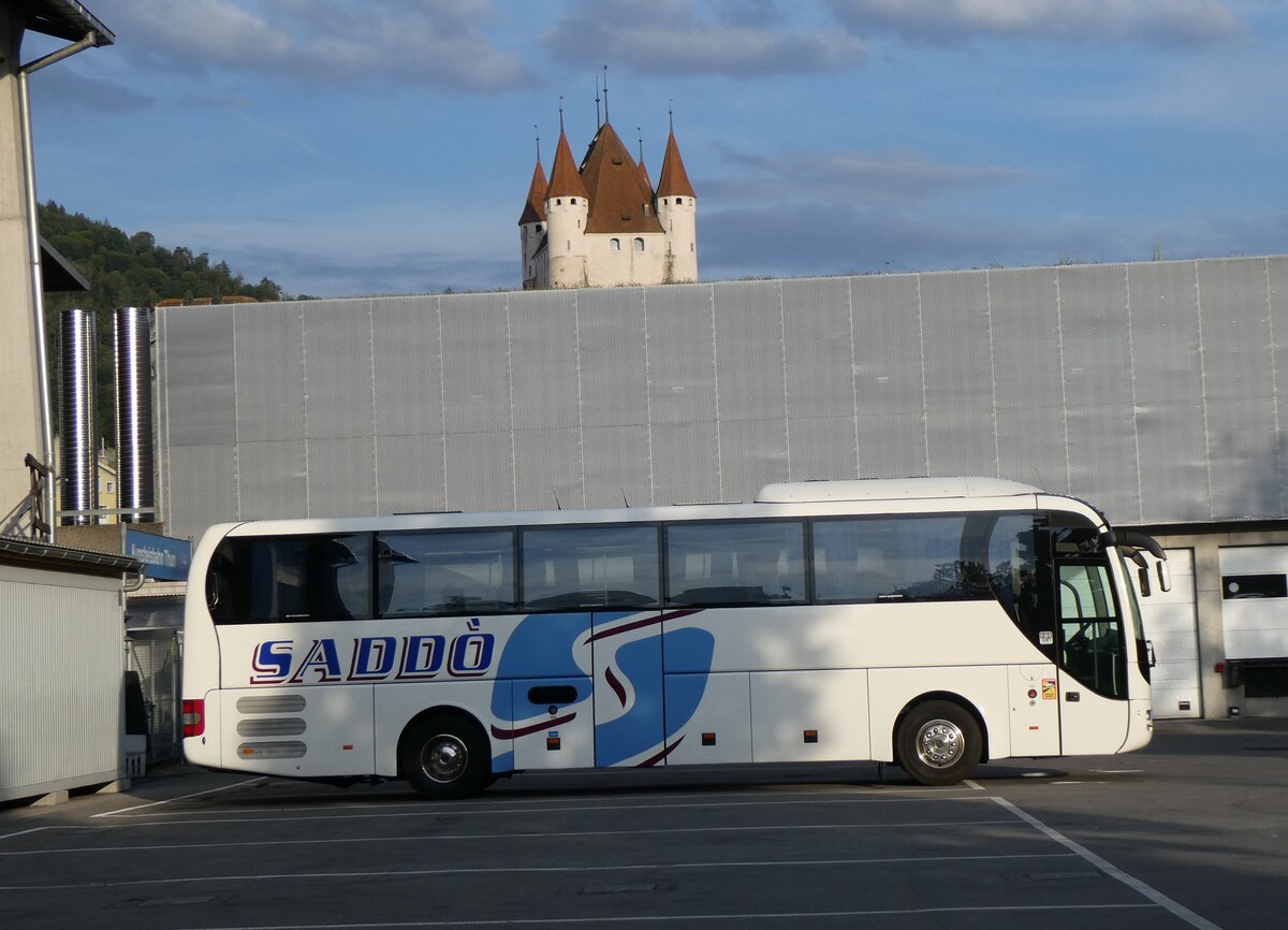 (265'015) - Aus Italien: Sadd�, Cassino - EY-783 LL - MAN am 25. Juli 2024 in Thun, Grabengut