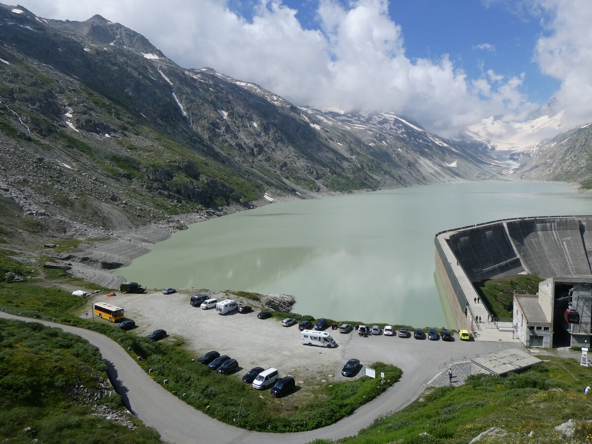 (265'169) - Oser, B�rchen - VS 93'575 - NAW/Lauber (ex Epiney, Ayer/PID 1076) am 28. Juli 2024 in Oberaar, Stausee