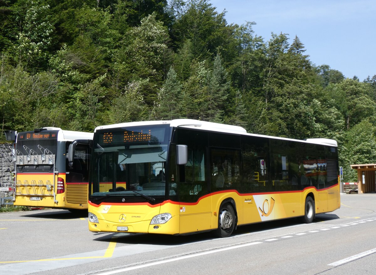 (265'267) - PostAuto Nordschweiz - SO 189'825/PID 11'717 - Mercedes am 30. Juli 2024 beim Bahnhof G�nsbrunnen