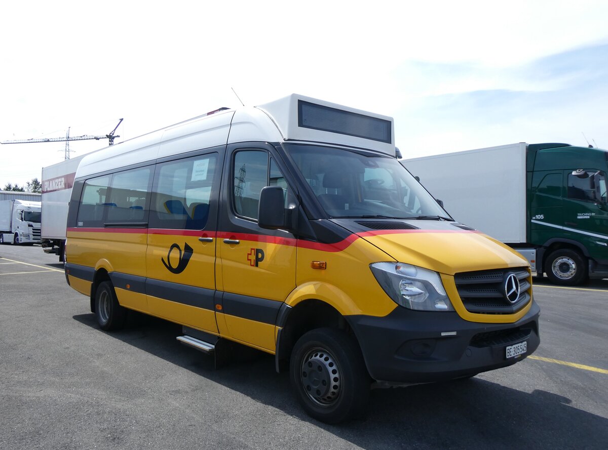 (265'425) - K�bli, Gstaad - BE 305'545/PID 10'890 - Mercedes am 4. August 2024 in Kerzers, Interbus