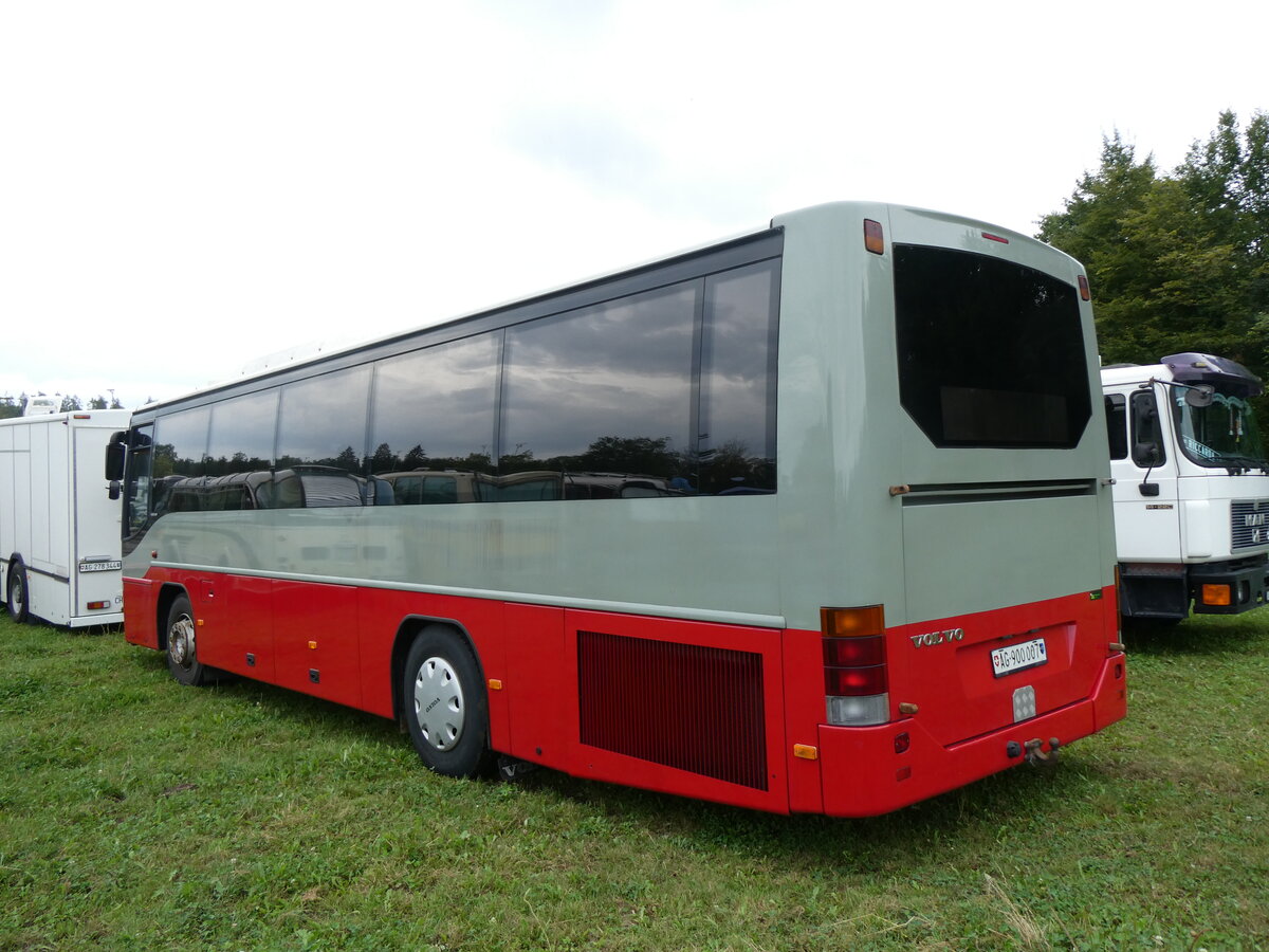 (265'803) - Erni, T�gerig - AG 900'007 - Volvo (ex Serta, Lumino; ex Lathion, Sion Nr. 4) am 17. August 2024 in Neuhausen, Langriet