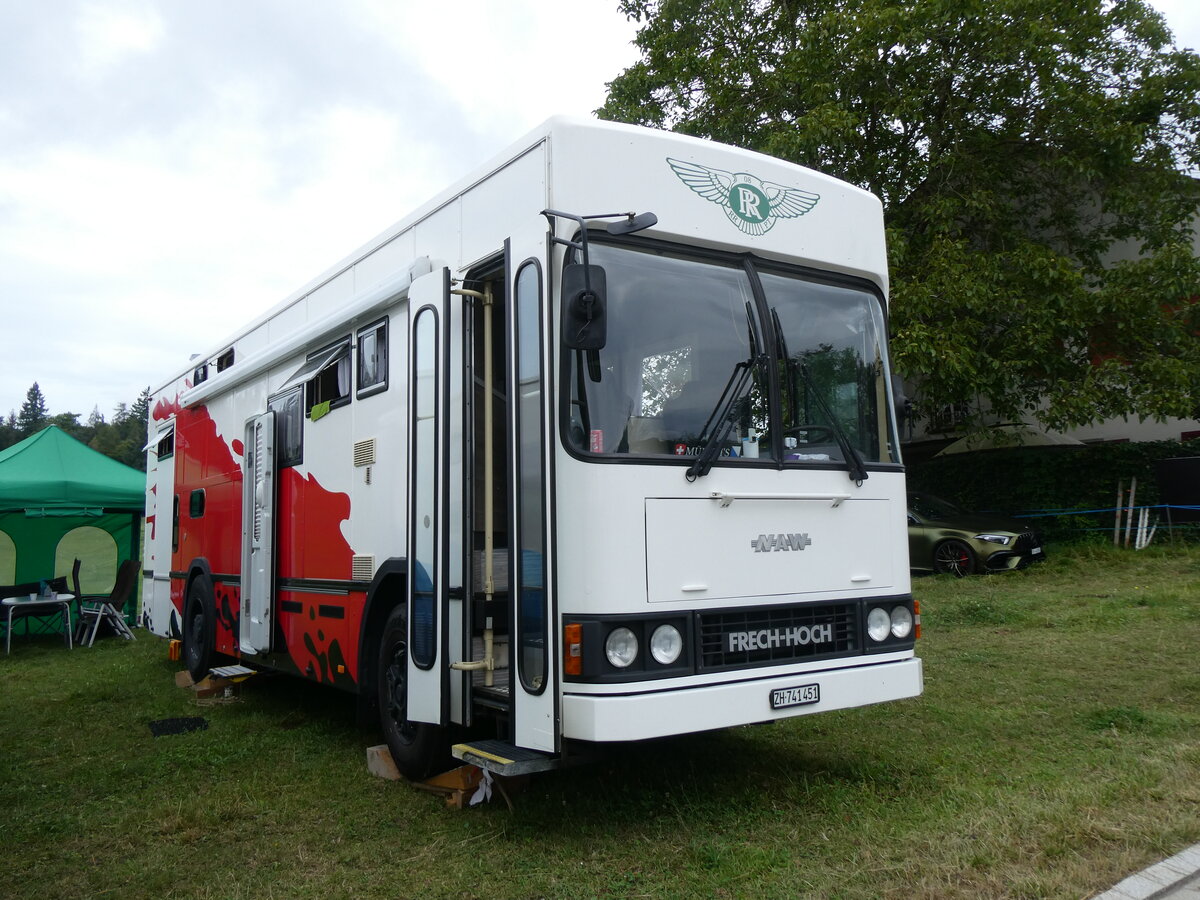 (265'875) - M�llner, Embrach - 741'451 - NAW/FHS (ex Migros, Moosseedorf) am 17. August 2024 in Neuhausen, Langriet