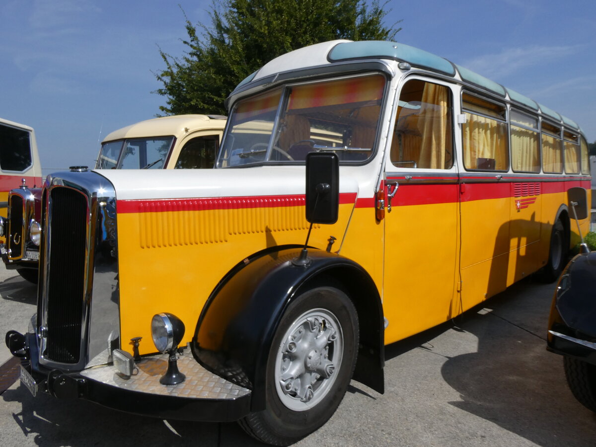 (266'363) - L�thi, Z�rich - AG 432'998 - Saurer/T�scher (ex Zazzi, Disentis) am 31. August 2024 in Oberkirch, CAMPUS Sursee  