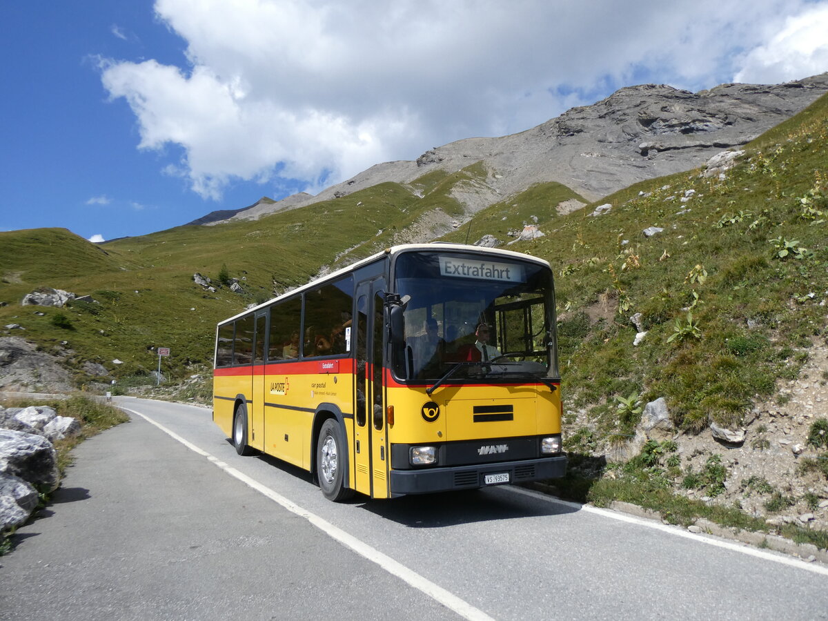 (266'573) - Oser, B�rchen - VS 93'575 - NAW/Lauber (ex Epiney, Ayer/PID 1076) am 1. September 2024 in Savi�se, H�tel Sanetsch