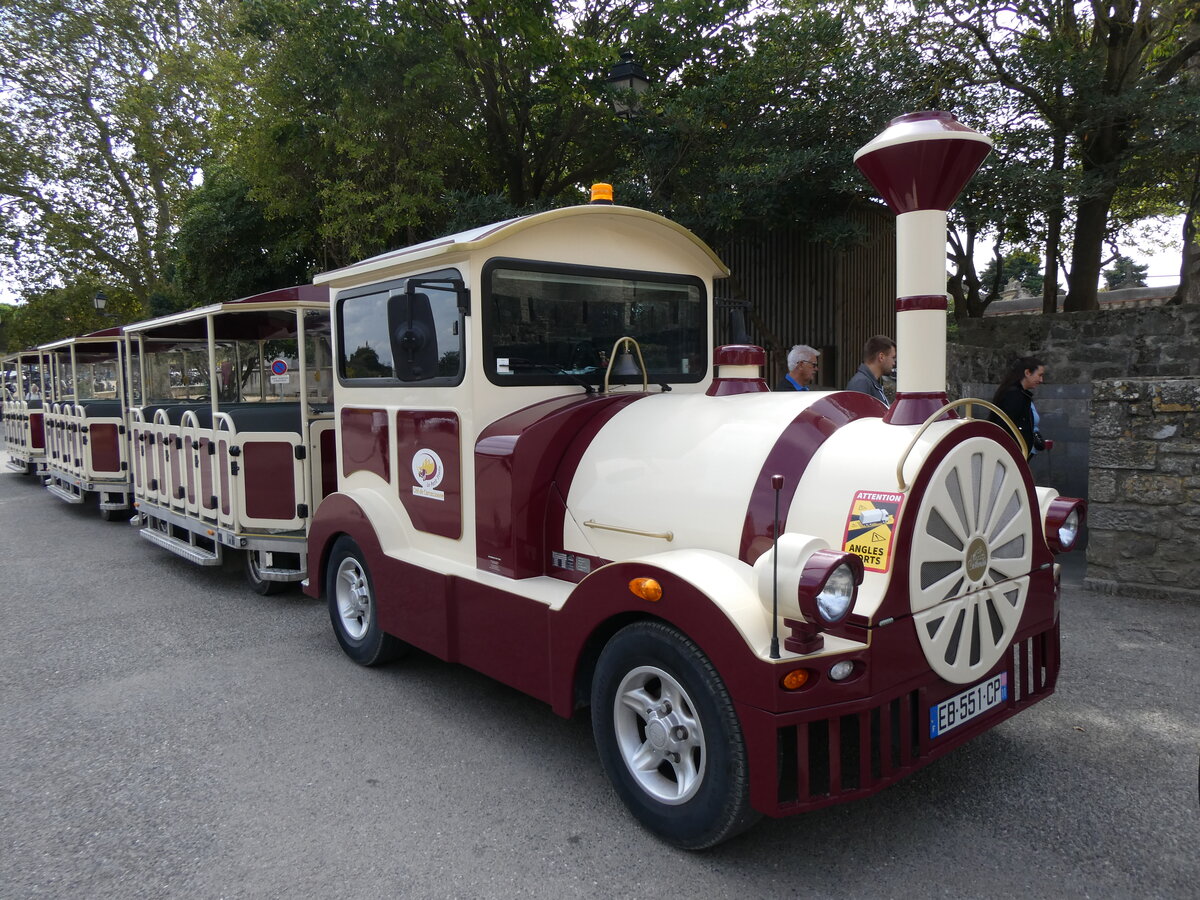 (267'356) - Le Petit Train, Carcassonne - EB 551 CP - am 20. September 2024 in Carcassonne, Cit� M�di�vale