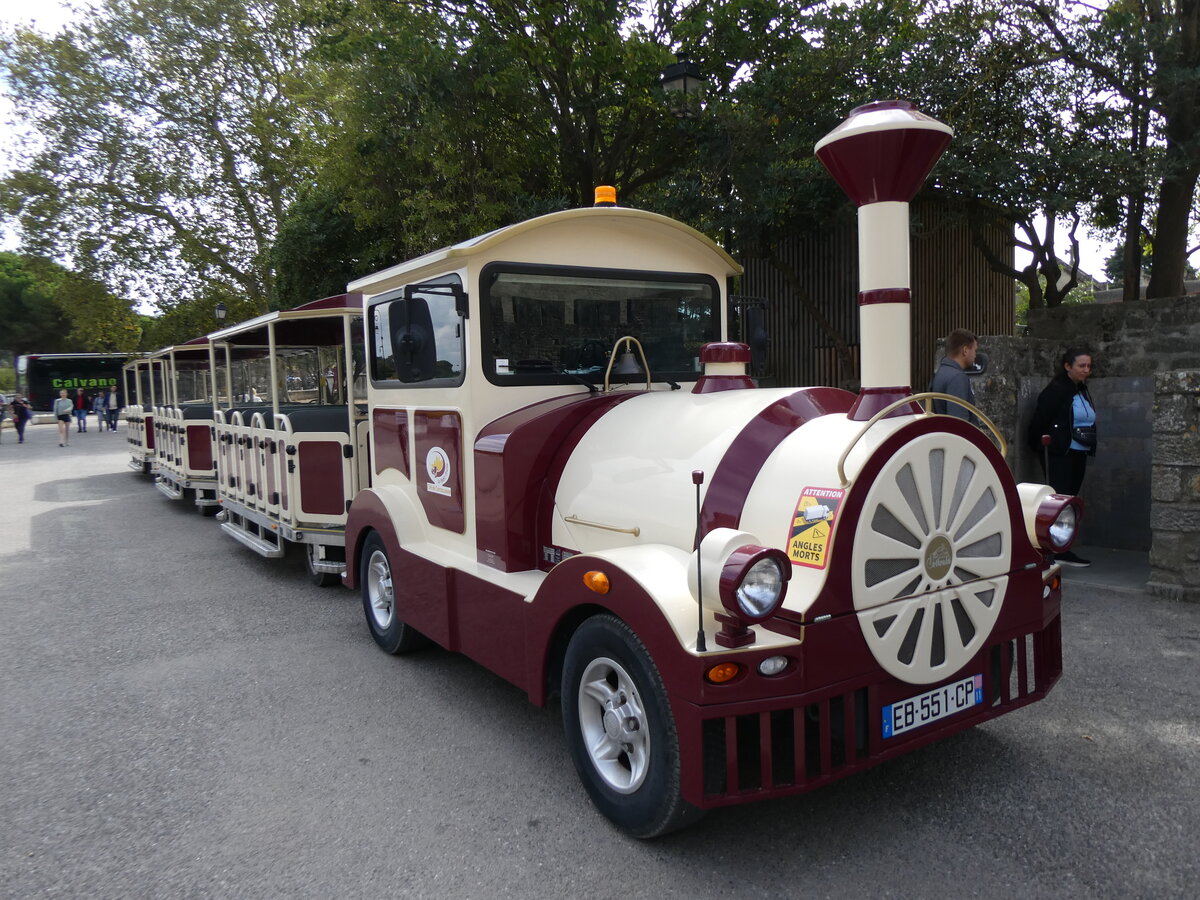 (267'357) - Le Petit Train, Carcassonne - EB 551 CP - am 20. September 2024 in Carcassonne, Cit� M�di�vale