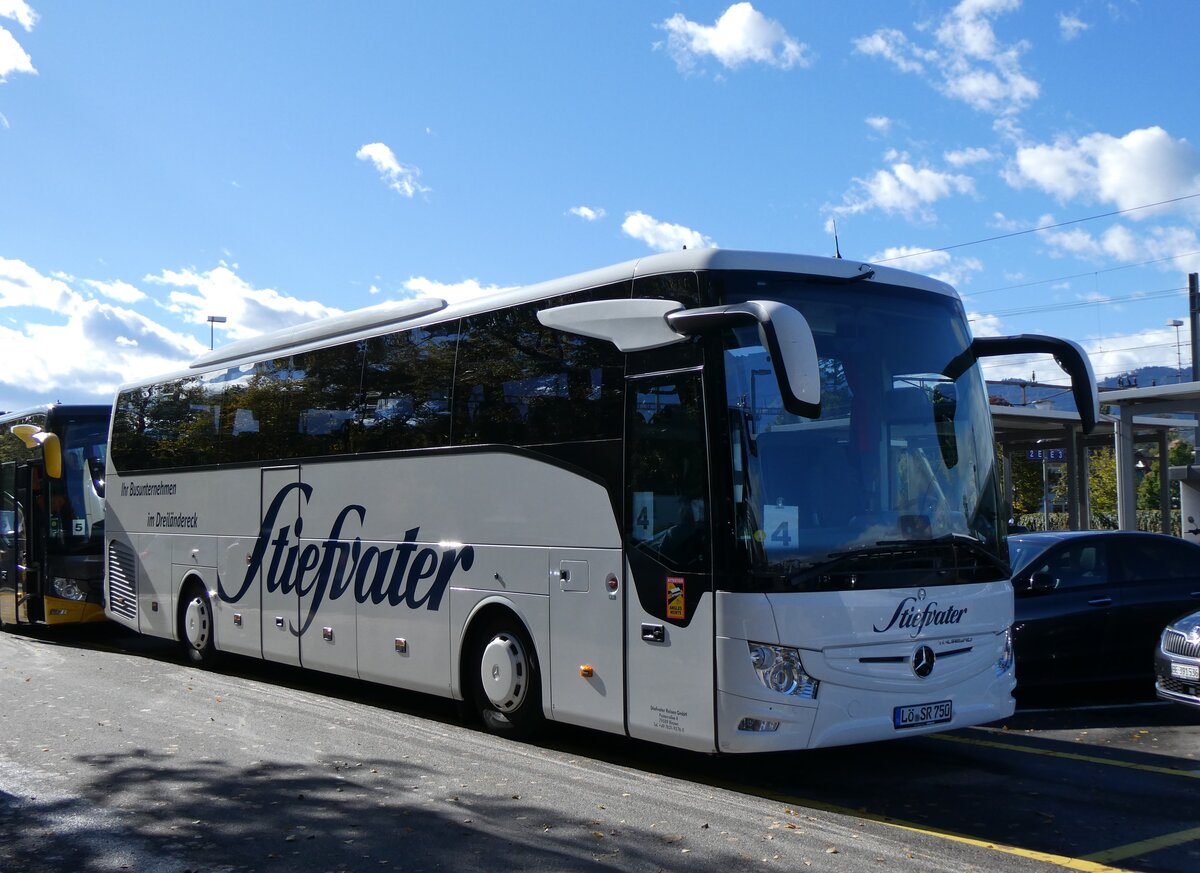 (267'545) - Aus Deutschland: Stiefvater, Binzen - L�-SR 750 - Mercedes am 27. September 2024 in Thun, CarTerminal