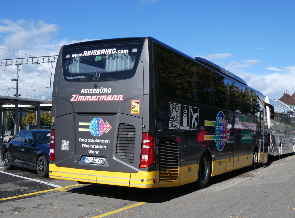 (267'546) - Aus Deutschland: Zimmermann, Bad S�ckingen - WT-AZ 970 - Mercedes am 27. September 2024 in Thun, CarTerminal