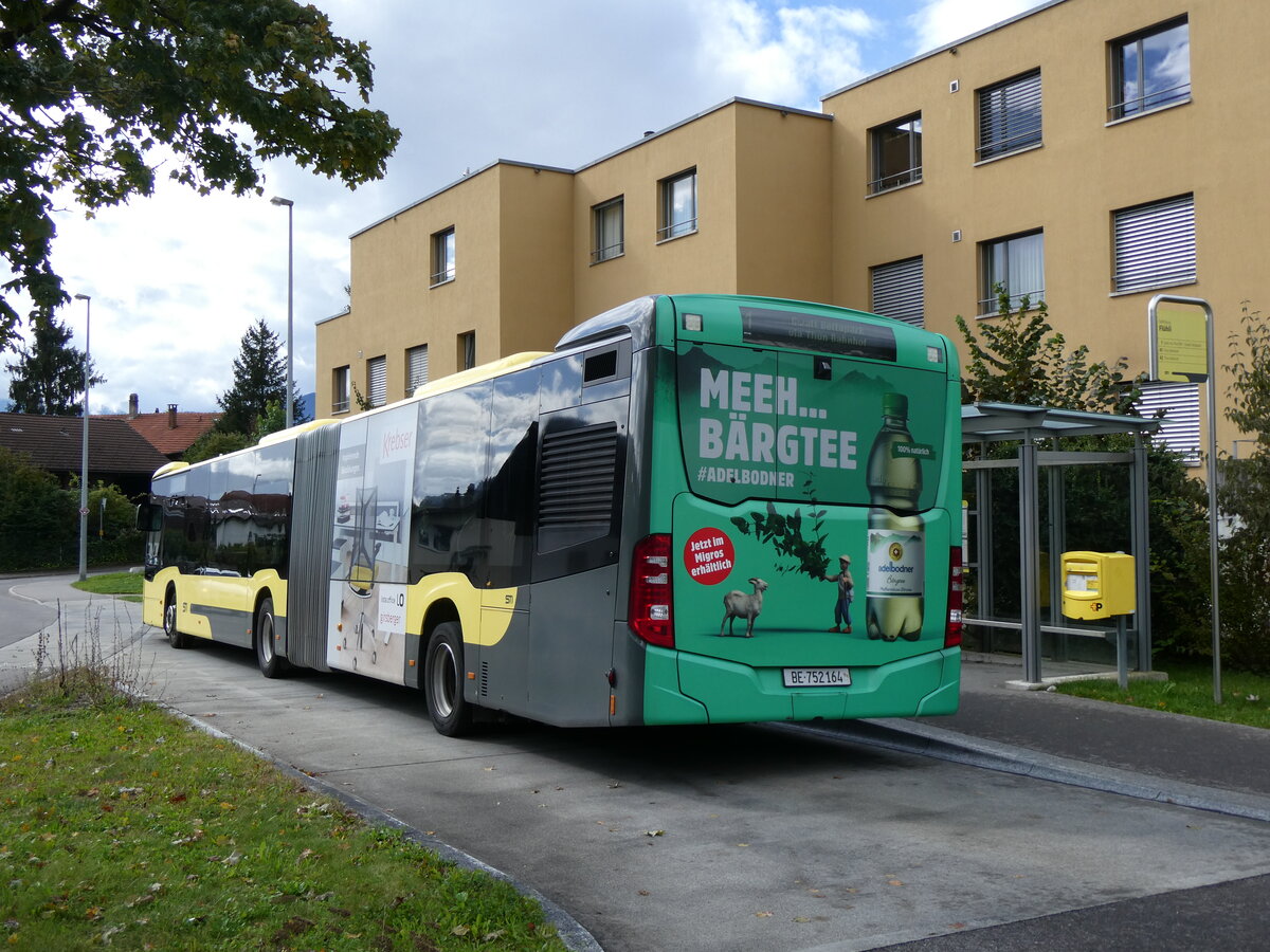 (267'557) - STI Thun - Nr. 164/BE 752'164 - Mercedes am 27. September 2024 in Steffisburg, Fl�hli