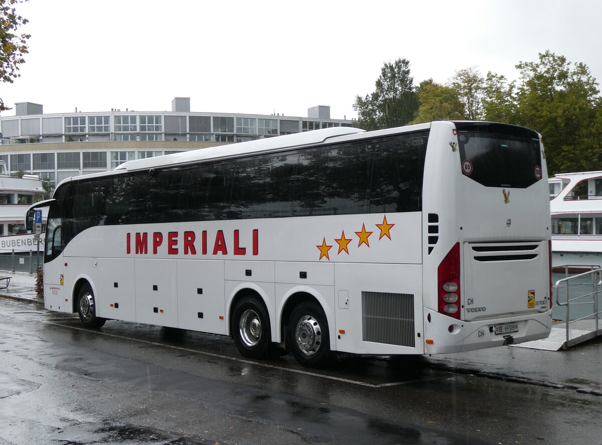 (267'588) - Imperiali, Oberwil b.B. - Nr. 4/BE 69'309 - Volvo am 28. September 2024 bei der Schiffl�ndte Thun
