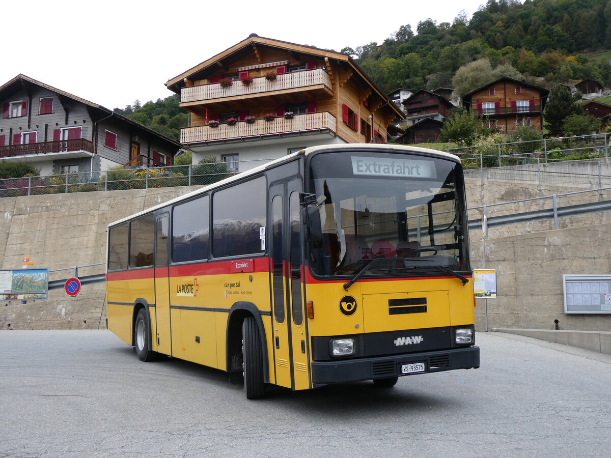 (267'719) - Oser, B�rchen - VS 93'575 - NAW/Lauber (ex Epiney, Ayer PID 1076) am 6. Oktober 2024 in Mund, Dorf