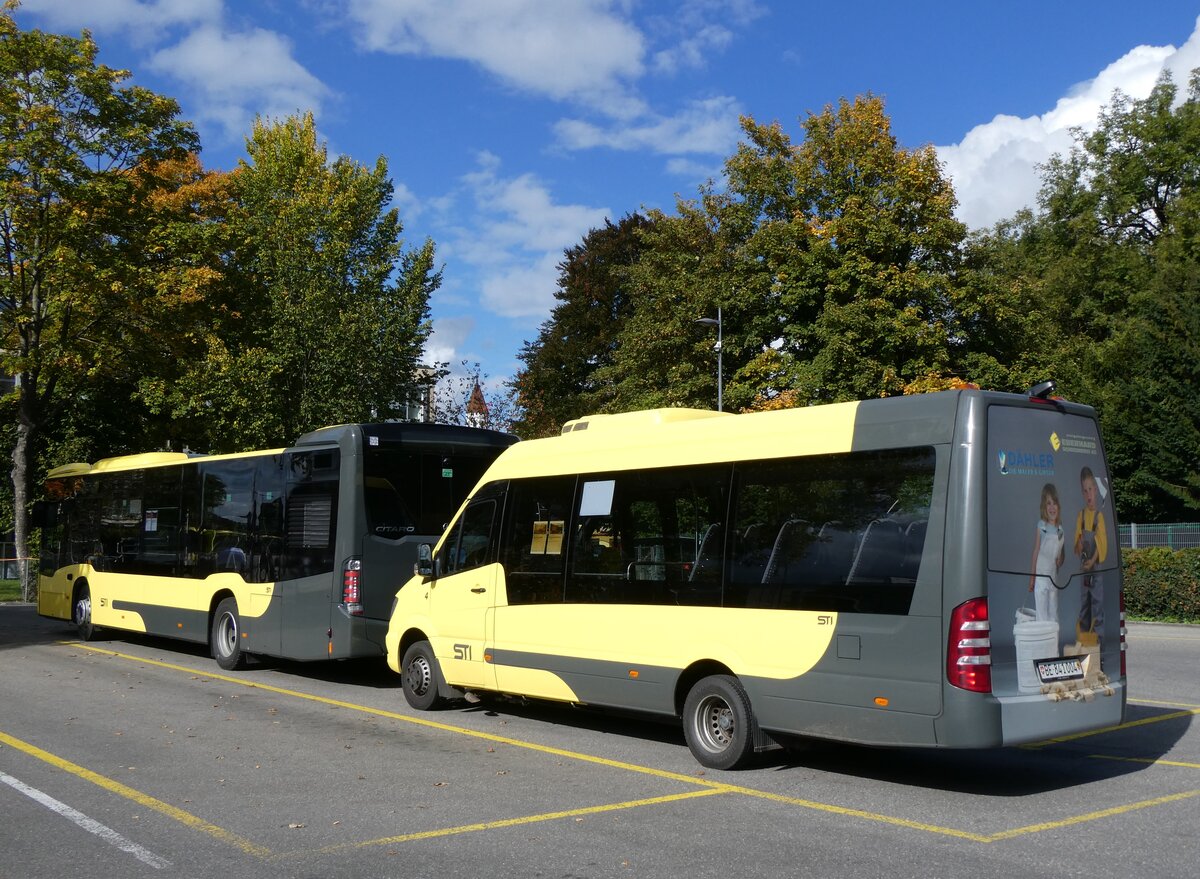 (267'986) - STI Thun - Nr. 4/BE 841'004 - Mercedes am 11. Oktober 2024 bei der Schiffl�ndte Thun