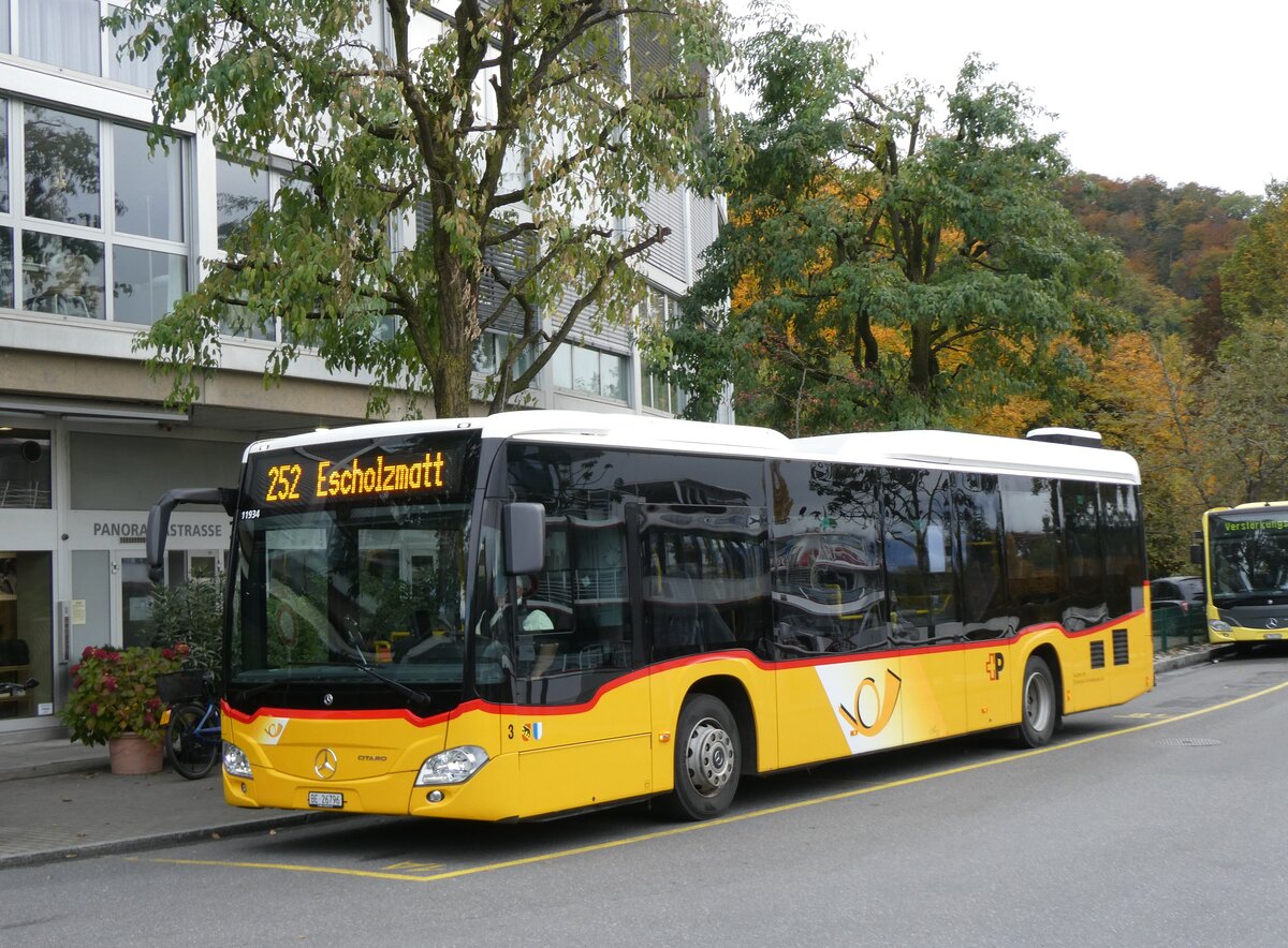 (268'241) - ASK Schangnau - Nr. 3/BE 26'796/PID 11'934 - Mercedes am 19. Oktober 2024 bei der Schiffl�ndte Thun