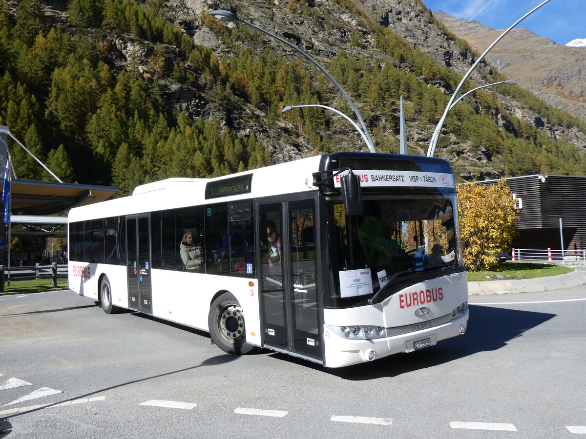 (268'358) - ARAG Ruswil - Nr. 33/LU 15'039 - Solaris am 21. Oktober 2024 beim Bahnhof T�sch