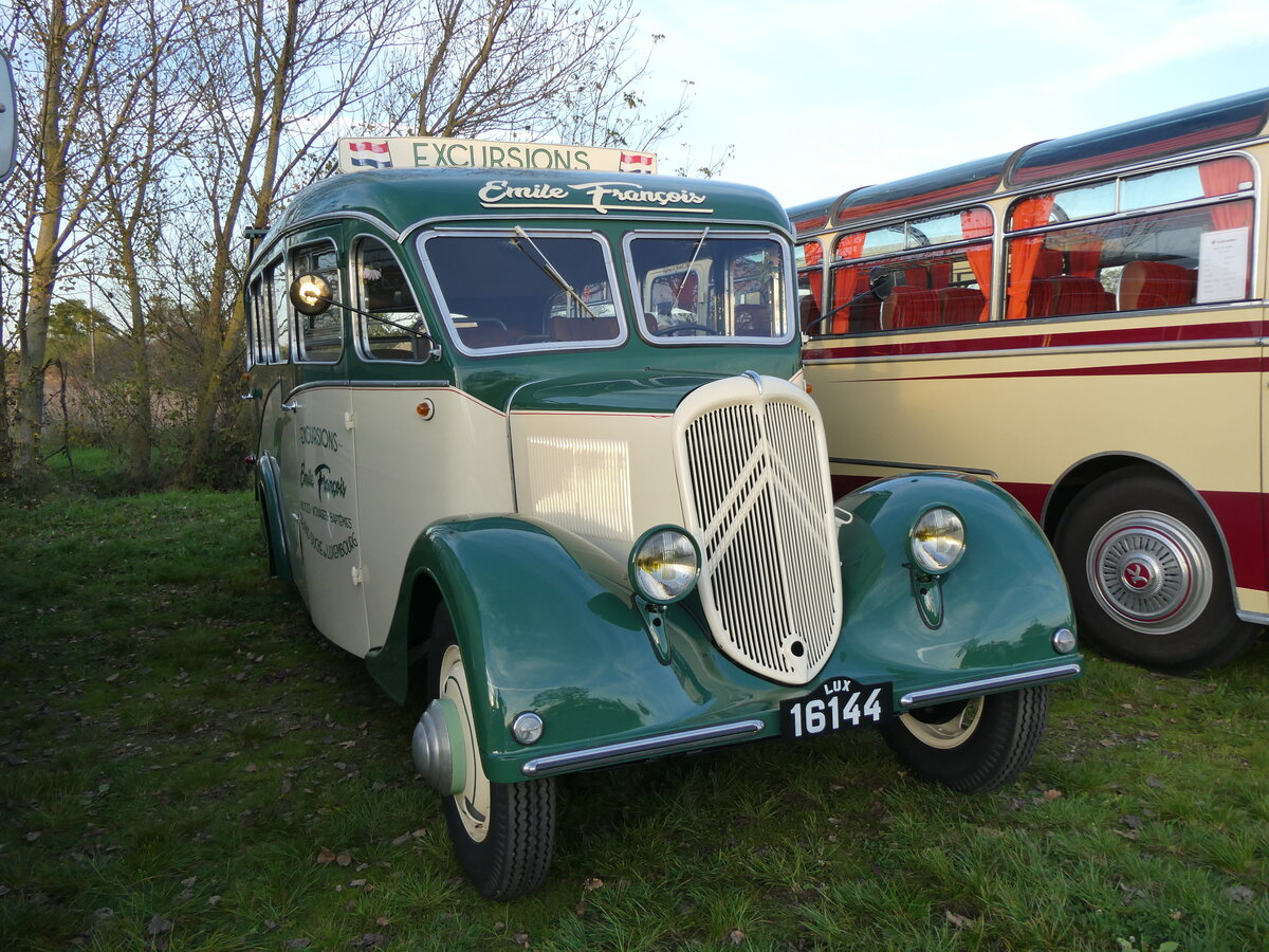 (268'458) - Aus Luxemburg: Emile Fran�ois (Carbon) - 16'144 - Citro�n/Besset am 25. Oktober 2024 in Kintzheim, Cigoland