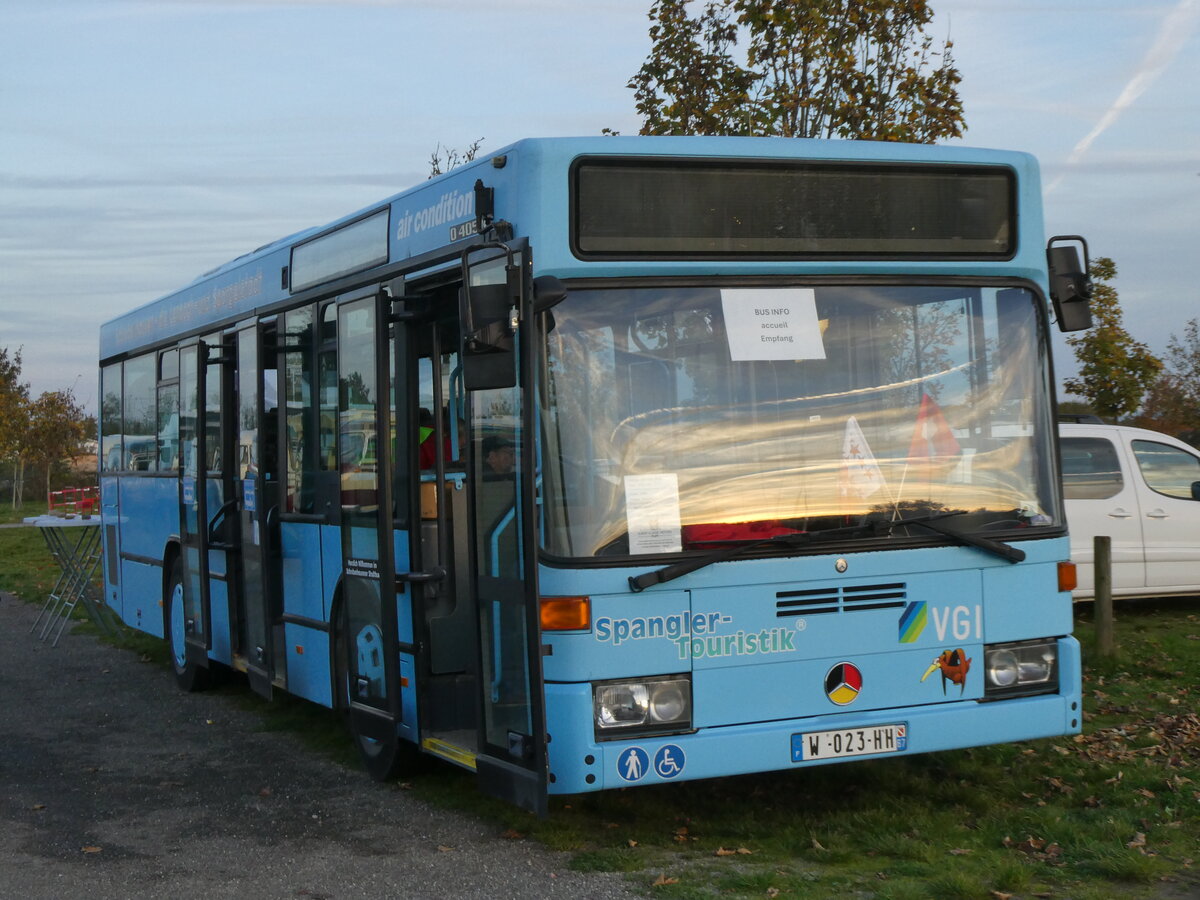 (268'511) - Spangler, P�ttmes (ECM) - W 023 HH - Mercedes am 25. Oktober 2024 in Kintzheim, Cigoland