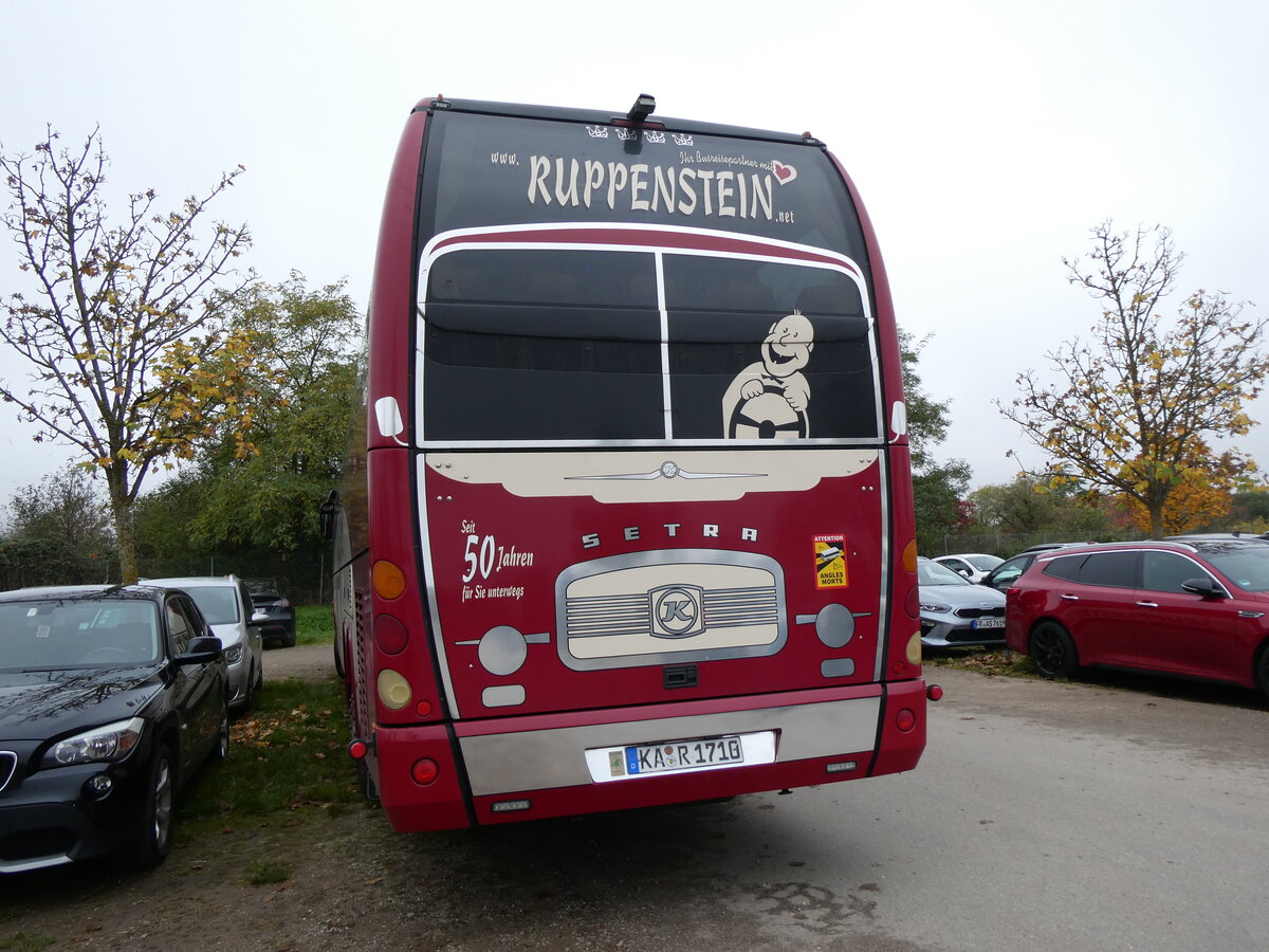 (268'582) - Aus Deutschland: Ruppenstein, Wagh�usel - KA-R 1710 - Mercedes/Beulas am 26. Oktober 2024 in Kintzheim, Cigoland