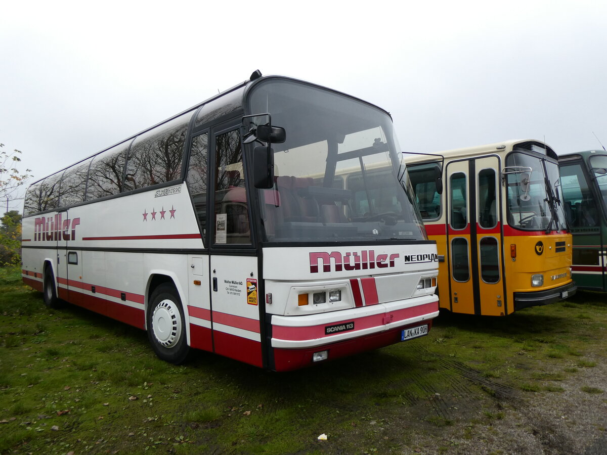 (268'683) - Aus Deutschland: M�ller, Heiden (Auw�rter) - LAN-KA 90H - Neoplan am 26. Oktober 2024 in Kintzheim, Cigoland