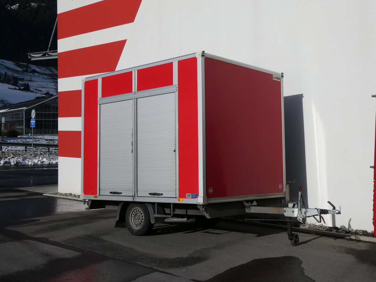 (269'387) - AFA Adelboden - Nr. 68/BE 590'378 - Niederhauser Gep�ckanh�nger am 25. November 2024 in Frutigen, Garage