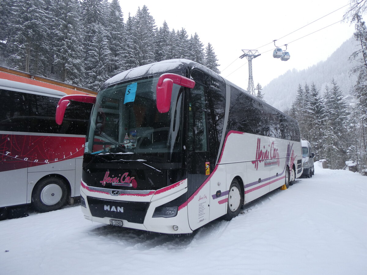 (271'043) - Heini Car, W�ngi - Nr. 11/TG 11'565 - MAN am 11. Januar 2025 in Adelboden, ASB