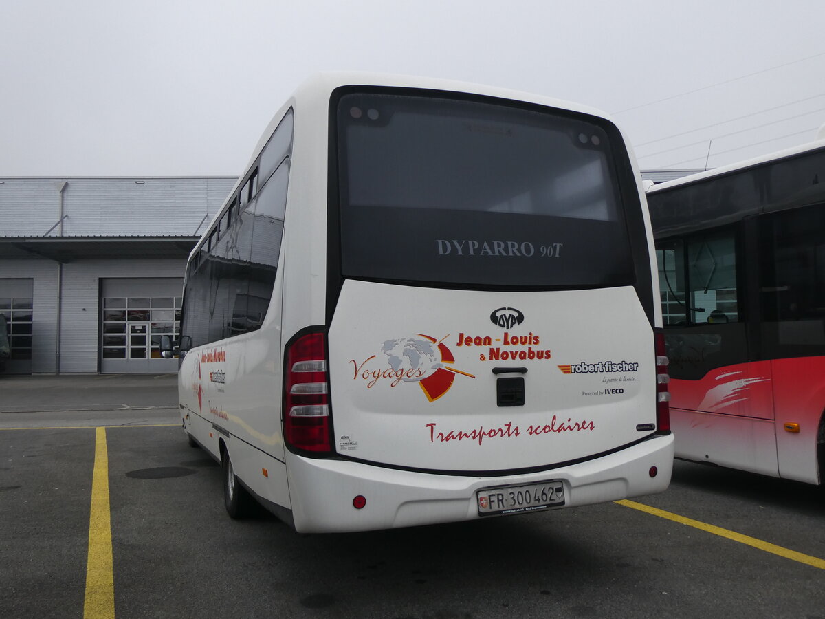 (271'340) - Jean-Louis, F�tigny - FR 300'462 - Iveco/Dyparro am 19. Januar 2025 in Kerzers, Interbus