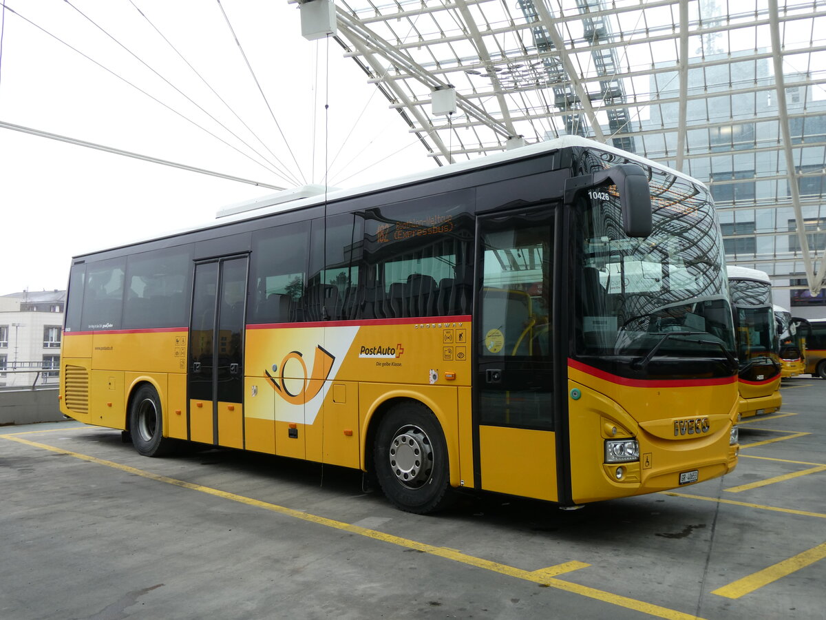 (271'935) - PostAuto Graub�nden - GR 40'653/PID 10'426 - Iveco am 14. Februar 2025 in Chur, Postautostation