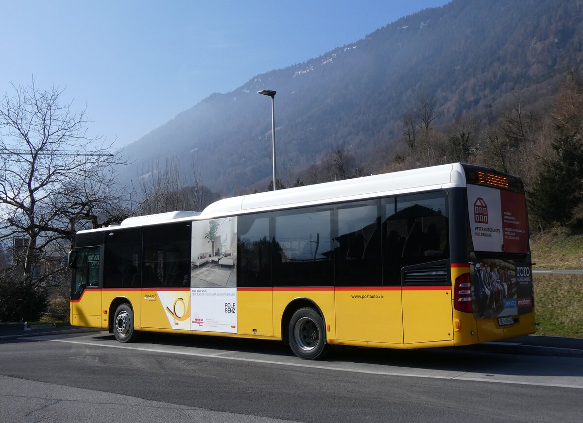 (272'206) - PostAuto Bern - BE 610'544/PID 5417 - Mercedes (ex BE 538'988; ex BE 637'781) am 17. Februar 2025 in Ringgenberg, S�ge