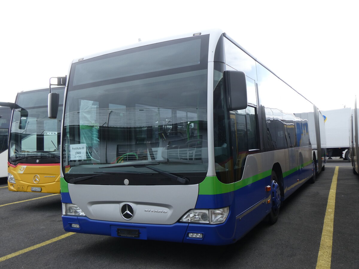 (272'546) - PostAuto Nordschweiz - PID 12'422 - Mercedes (ex TPL Lugano Nr. 406) am 1. M�rz 2025 in Kerzers, Interbus