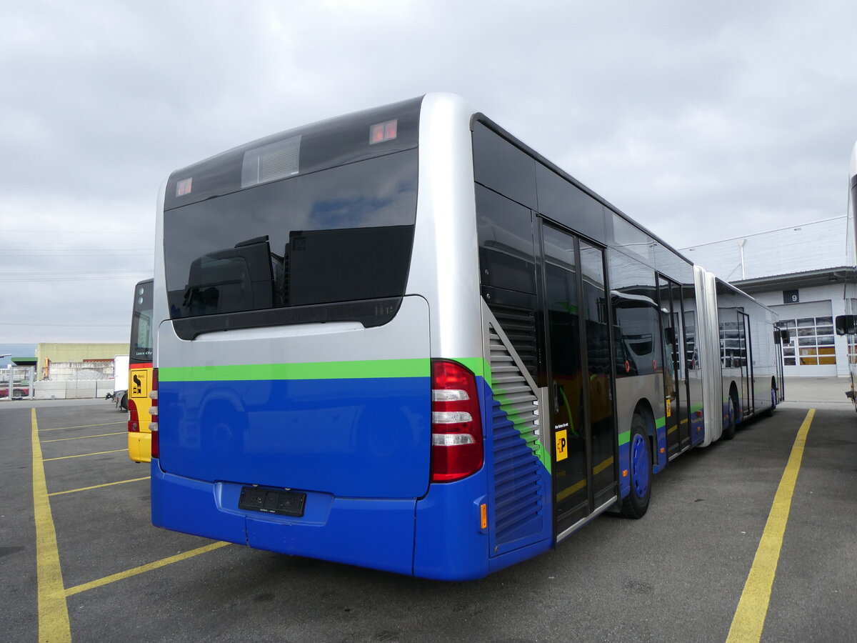 (272'548) - PostAuto Nordschweiz - PID 12'422 - Mercedes (ex TPL Lugano Nr. 406) am 1. M�rz 2025 in Kerzers, Interbus