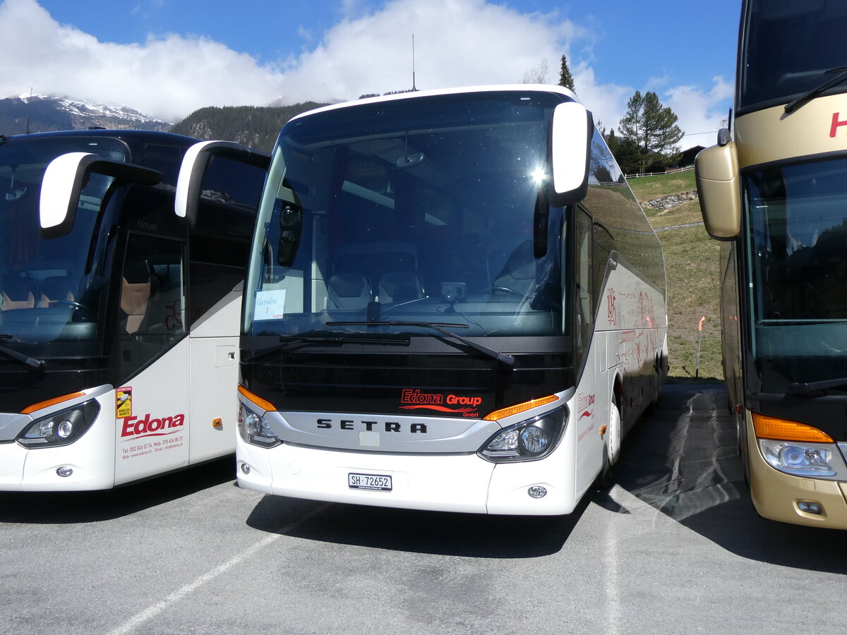 (273'298) - Edona, Schaffhausen - SH 72'652 - Setra am 28. M�rz 2025 in Grindelwald, Grund