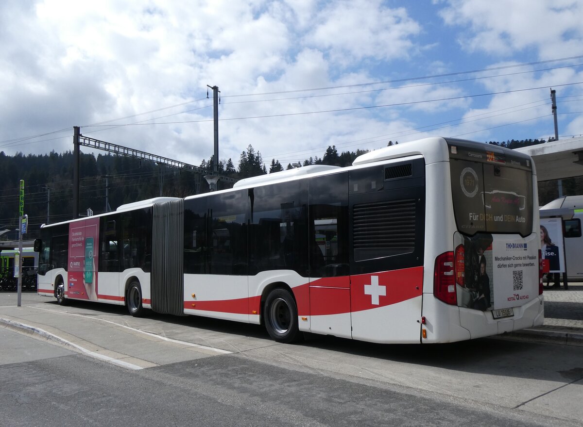 (273'449) - ARAG Ruswil - Nr. 49/LU 15'035 - Mercedes am 31. M�rz 2025 beim Bahnhof Langnau