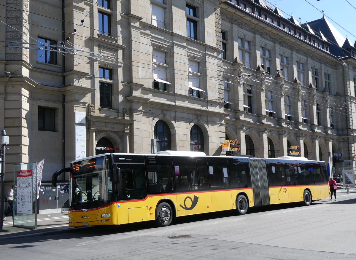 (273'511) - Moser, Flaach - Nr. 293/ZH 186'956/PID 10'109 - MAN am 2. April 2025 beim Hauptbahnhof Winterthur