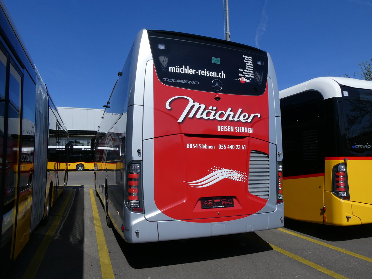 (273'875) - M�chler, Siebnen - (405'584) - Mercedes am 12. April 2025 in Winterthur, Daimler Buses