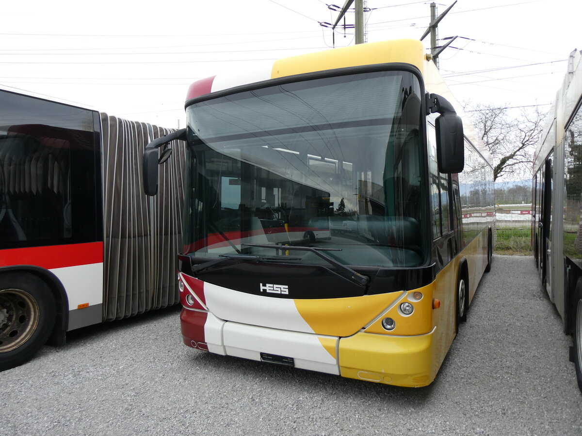 (273'903) - PostAuto Graub�nden - PID 5026 - Scania/Hess (ex Nr. 25; ex Nr. 15; ex Stuppan, Flims) am 12. April 2025 in Kerzers, Murtenstrasse
