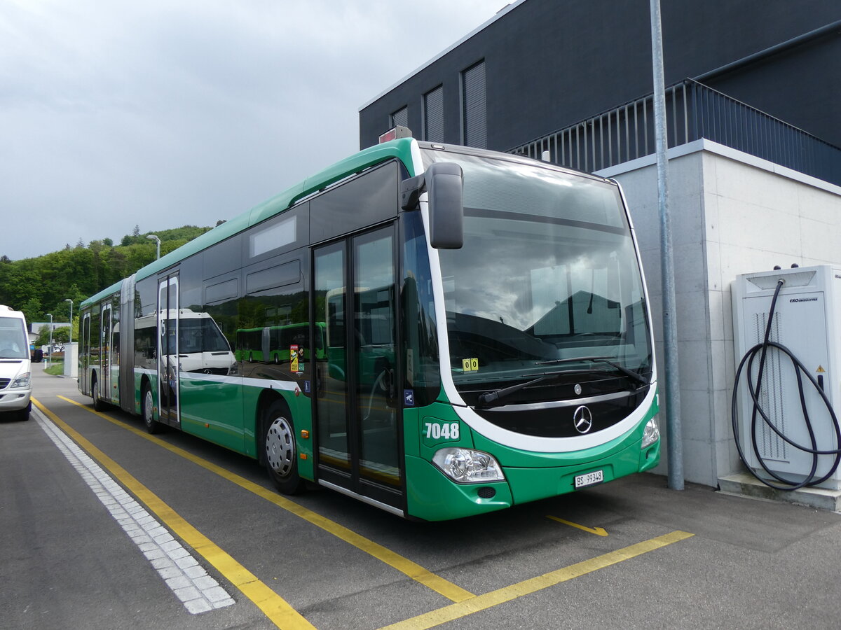 (274'602) - BVB Basel - Nr. 7048/BS 99'348 - Mercedes am 3. Mai 2025 in Winterthur, Daimler Buses