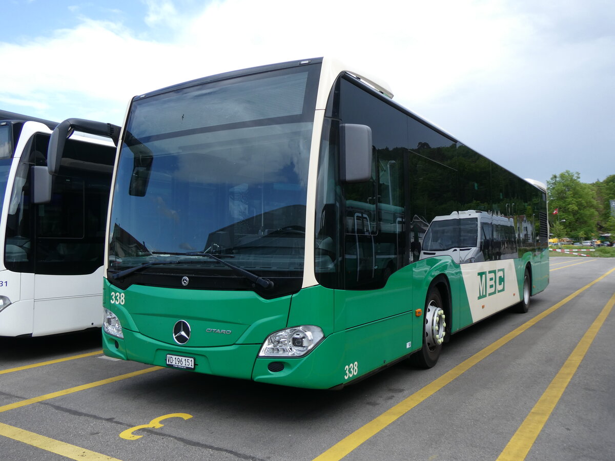 (274'603) - MBC Morges - Nr. 338/VD 196'151 - Mercedes am 3. Mai 2025 in Winterthur, Daimler Buses
