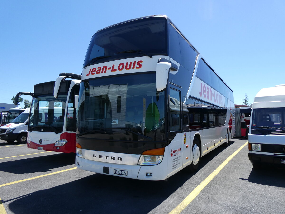 (276'056) - Jean-Louis, F�tigny - NE 133'127 - Setra am 30. Mai 2025 in Kerzers, Interbus