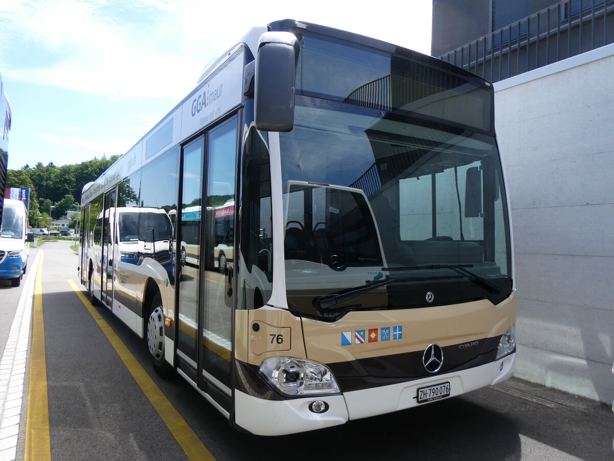 (276'119) - AZZK Zollikon - Nr. 76/ZH 790'076 - Mercedes am 31. Mai 2025 in Winterthur, Daimler Buses