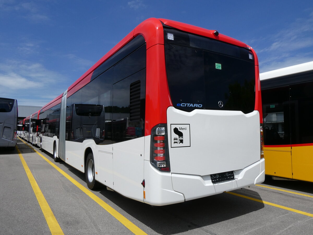 (276'135) - PostAuto Wallis - PID 12'142 - eMercedes am 31. Mai 2025 in Winterthur, Daimler Buses