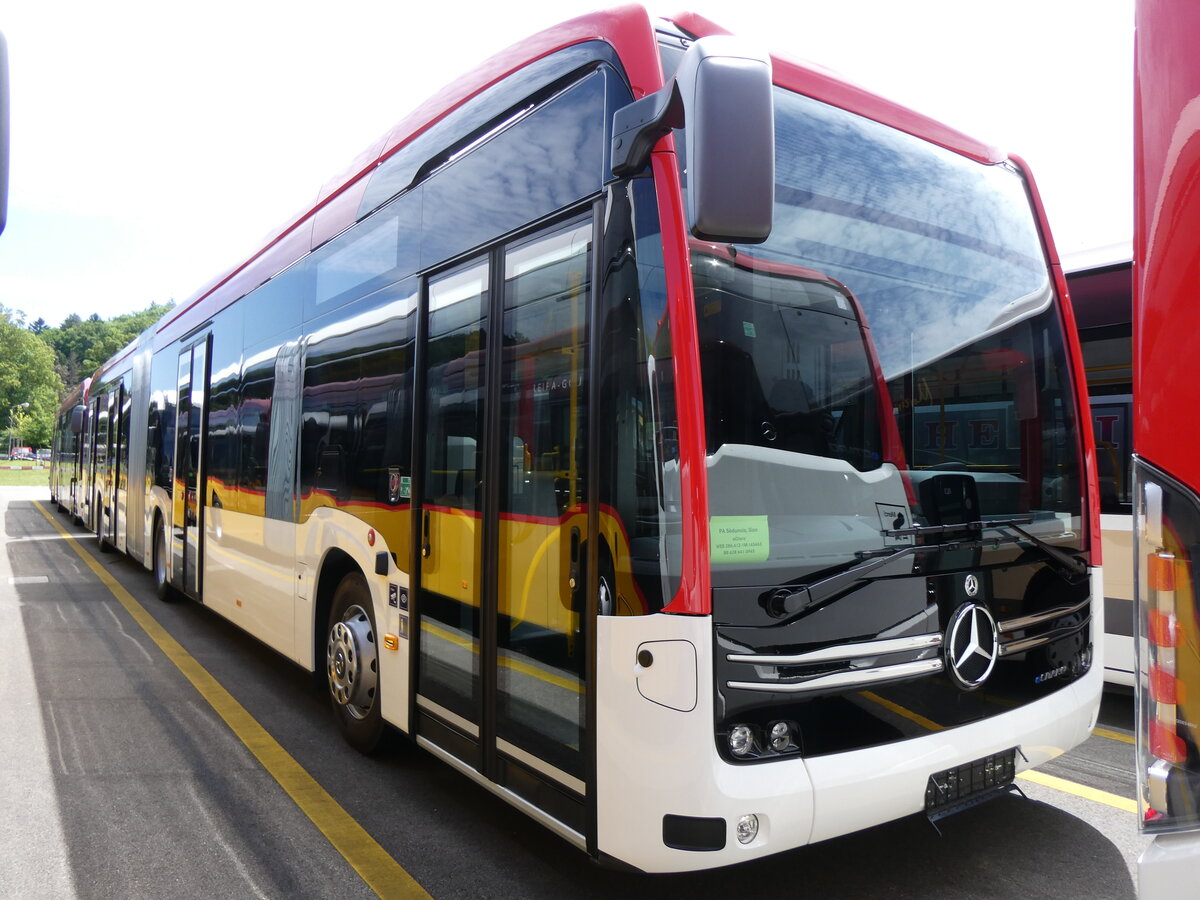 (276'141) - PostAuto Wallis - PID 12'139 - eMercedes am 31. Mai 2025 in Winterthur, Daimler Buses