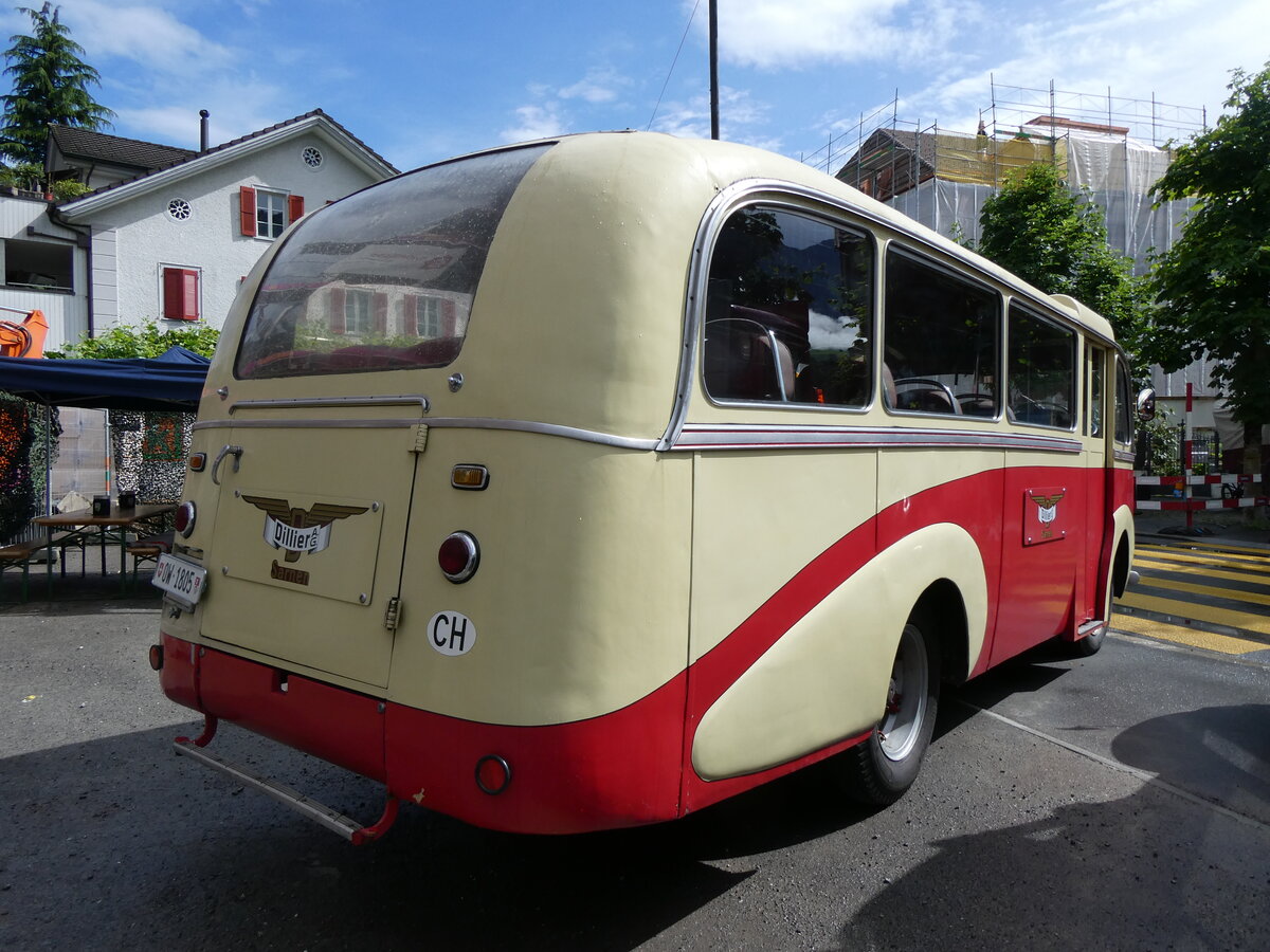 (276'392) - Dillier, Sarnen - OW 1805 - Saurer/R&J am 7. Juni 2025 in Sarnen, OiO