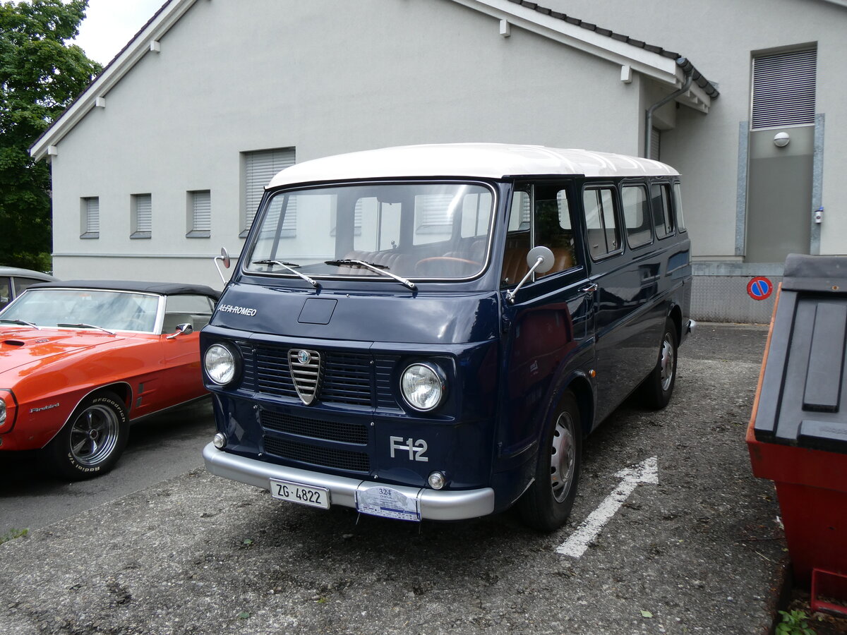(276'409) - Baggenstos, Cham - ZG 4822 - Fiat am 7. Juni 2025 in Sarnen, OiO