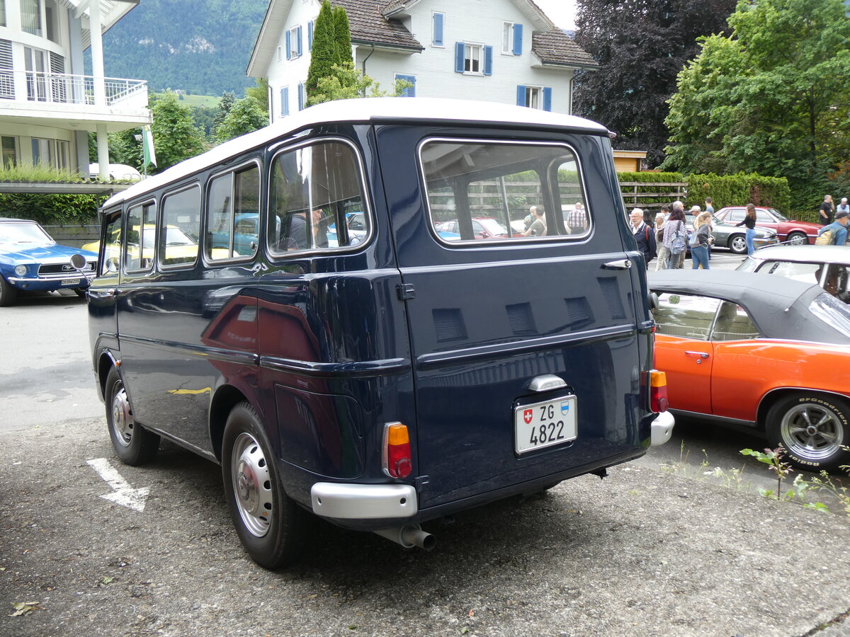 (276'410) - Baggenstos, Cham - ZG 4822 - Fiat am 7. Juni 2025 in Sarnen, OiO