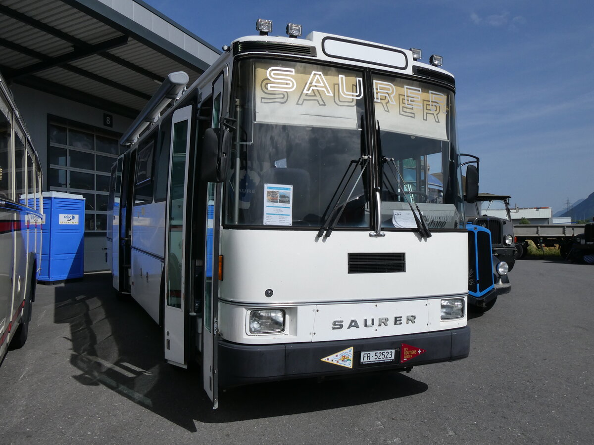 (276'624) - Cassella, Le Ch�telard - FR 52'523 - Saurer/Lauber (ex Epiney, Ayer) am 14. Juni 2025 in Aigle, Kolly SA