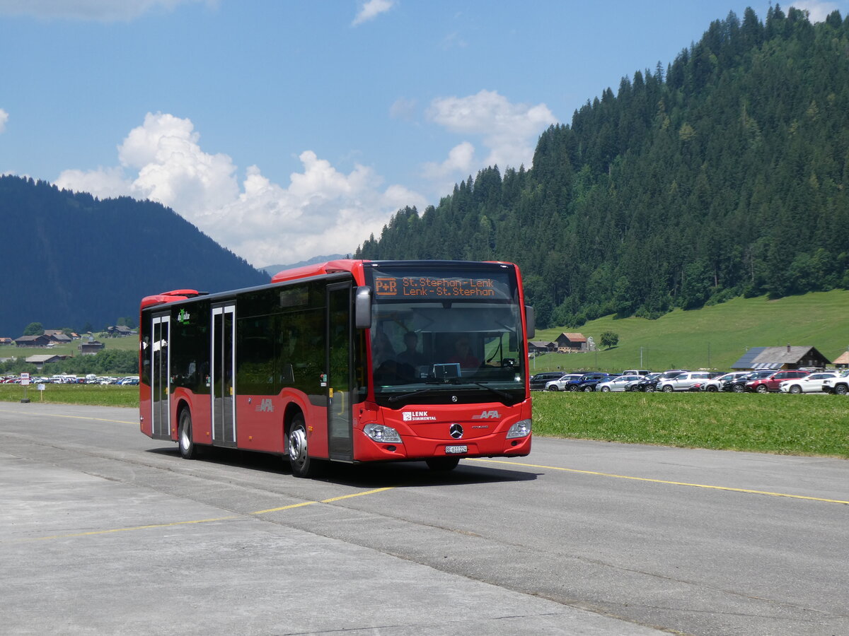 (277'190) - AFA Adelboden - Nr. 58/BE 611'224 - Mercedes am 21. Juni 2025 in St. Stephan, Flugplatz