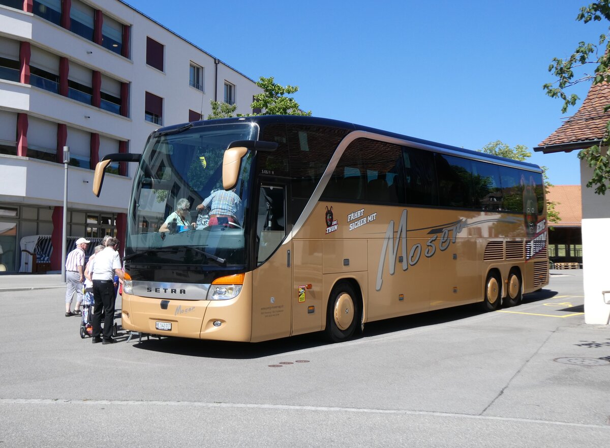(277'230) - Moser, Teuffenthal - BE 142'017 - Setra am 24. Juni 2025 in Frienisberg, �ses Dorf