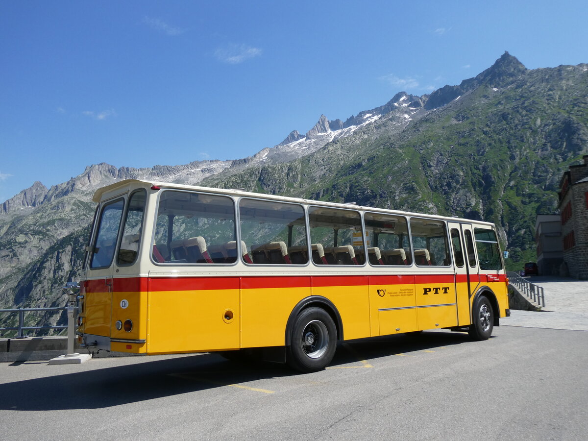 (277'409) - Lambach, Gommiswald - NW 24'301 - FBW/Eggli (ex Tanner+Lambach, Reigoldswil; ex Lambach, Rieden; ex Meier, Gr�t; ex AVG Grindelwald Nr. 13; ex P 24'182) am 1. Juli 2025 in Grimsel, Hospiz