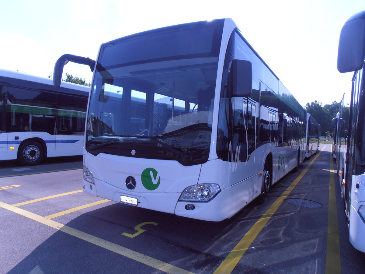 (277'567) - Maag, Kloten - Nr. 40/ZH 479'640 - Mercedes am 5. Juli 2025 in Winterthur, Daimler Buses
