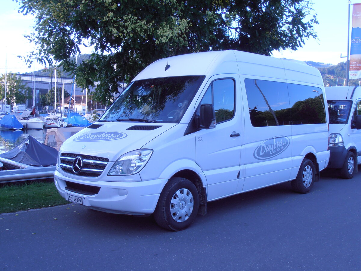(277'966) - Daybus, Flumenthal - SO 48'389 - Mercedes am 18. Juli 2025 in Thun, Strandbad